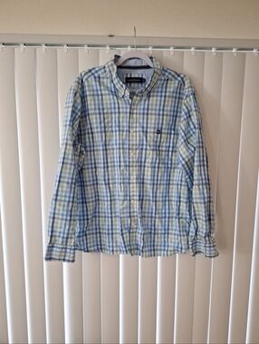 Tackle & Tides Check Button Front Shirt